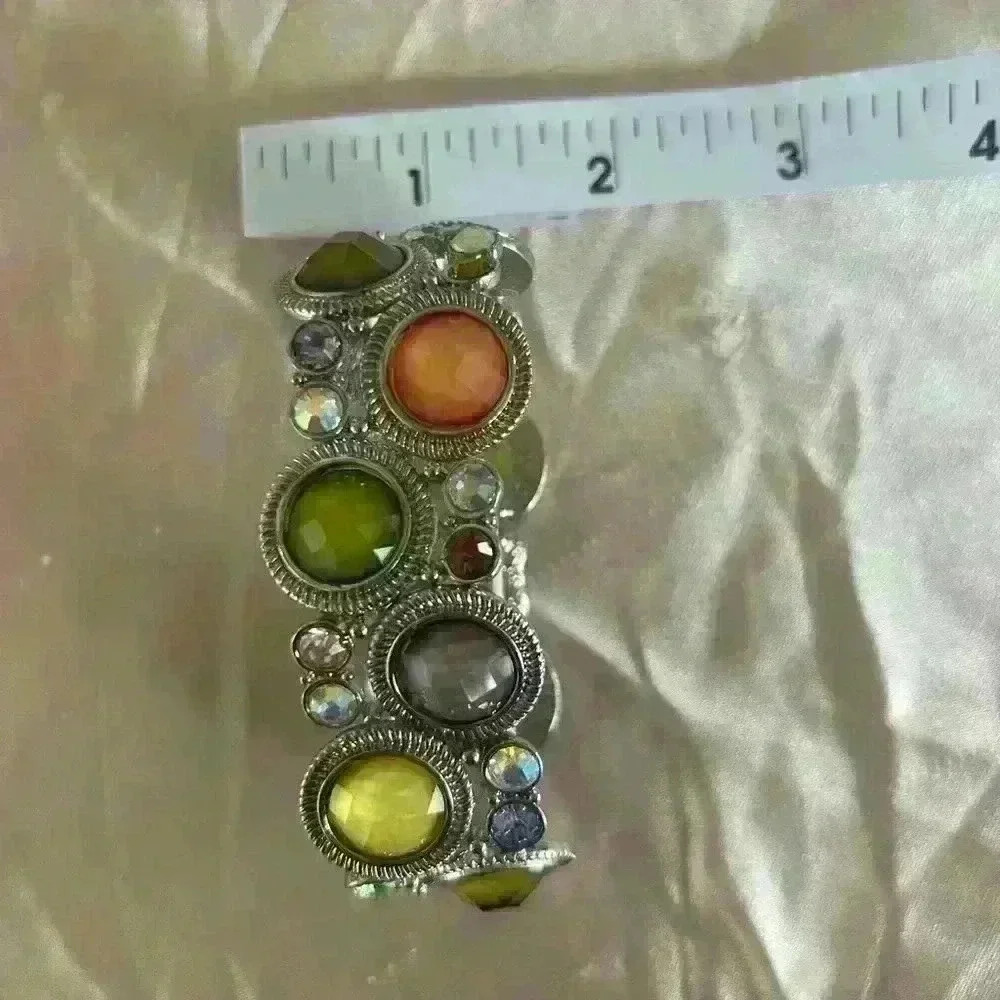 🏖️ Summer Jewelry SALE! Elastic gem bracelet - Picture 5 of 6